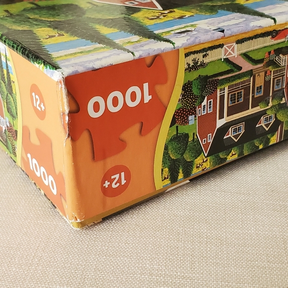 NEW 1000 pc Hometown Tending to the Garden Puzzle - Picture 6 of 12